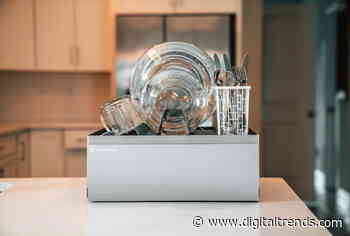 Heatworks Tetra is a self-contained, no plumbing needed countertop dishwasher