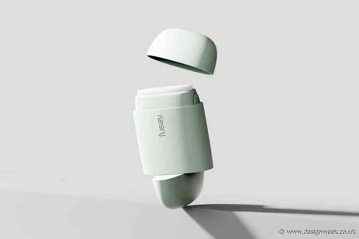 Refillable deodorant Fussy’s design is inspired by seaside pebbles