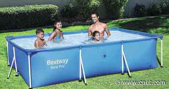 Beat the heat and save 49% on this above-ground pool     - CNET
