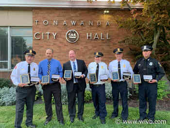 6 Tonawanda officers honored after May 2020 incident where detective was shot