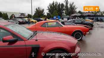 Auto-Fans bewundern 170 US-Cars im Ulmer Donautal