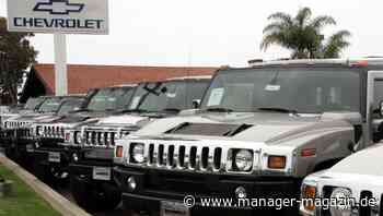 General Motors und Toyota blicken sorgenvoll nach vorn