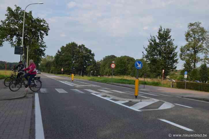Blunder op gewestweg: eerst nieuwe lijnen getrokken, straks volgt nieuw asfalt
