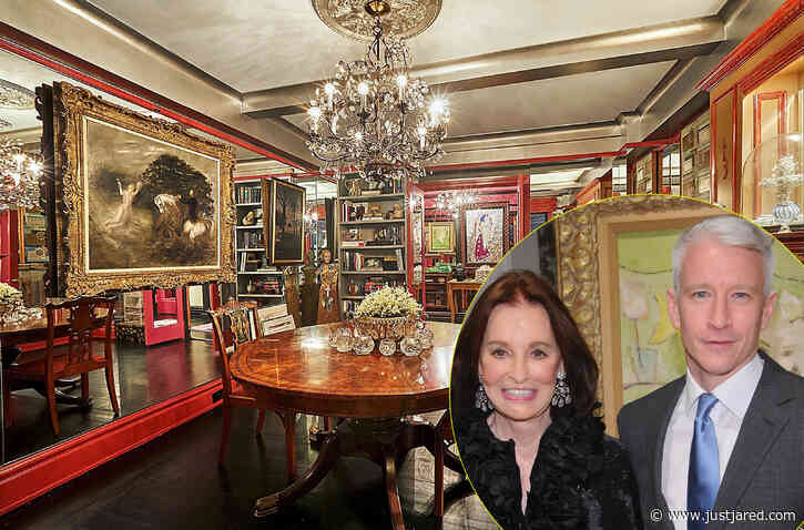 Anderson Cooper Is Selling Late Mother Gloria Vanderbilt's NYC Apartment for $1.125 Million - See the Photos