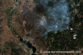 Nk'Mip Creek wildfire near Osoyoos continues to grow northwards – Keremeos Review - Keremeos Review