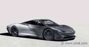 This one-off McLaren Speedtail, named Albert, took 12 weeks to paint     - Roadshow