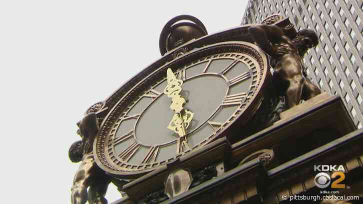 Iconic Kaufmann’s Clock Being Regilded