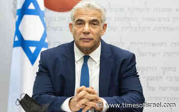 Lapid has not attended a single coronavirus cabinet meeting - The Times of Israel