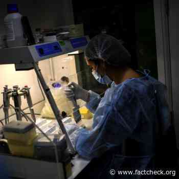 Sequencing Used to Identify Delta, Other Coronavirus Variants - FactCheck.org