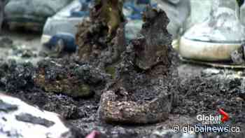 Calgary police investigating after residential school memorial vandalized at city hall