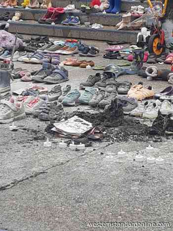 Calgary residential school memorial set alight - Western Standard