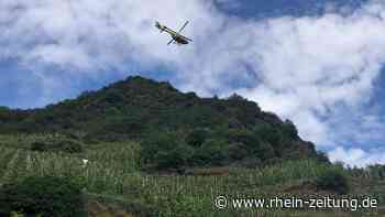 Calmont: Kind wird mit Hubschrauber aus Klettersteig gerettet - Rhein-Zeitung