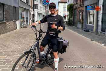 Ultraloper Olivier moet op doktersbevel zijn marathonreeks staken, maar weigert op te geven: “Op de fiets en desnoods met de camionette”