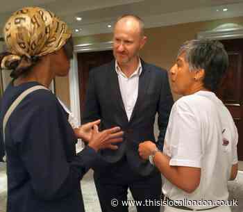 Young onset dementia group meets with film star Mark Gatiss