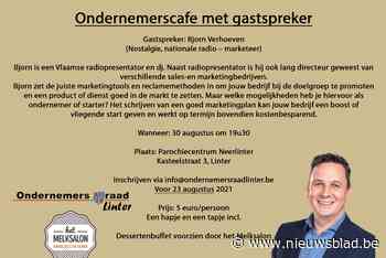 Ondernemersraad Linter start opnieuw ‘Ondernemerscafé’ op
