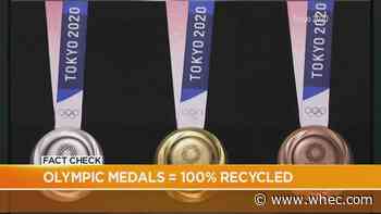 Fact Check: Olympic medals= 100% recycled