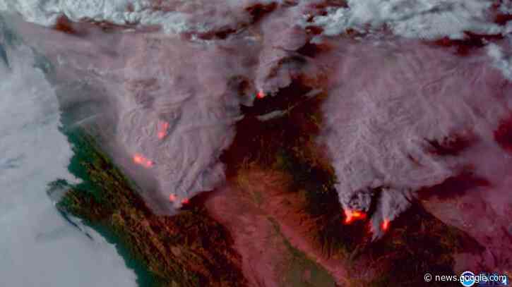 California on fire: Satellite imagery captures Dixie Fire, other fires scorching the Golden State - San Francisco Chronicle
