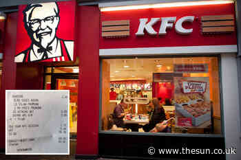 KFC fan explains how he got £16 worth of food for £10 by STACKING discounts... - The Sun