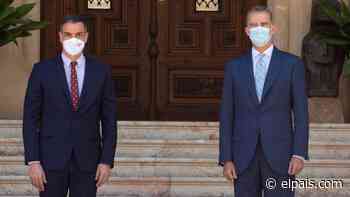 Sánchez elogia el compromiso de Felipe VI con la transparencia y elude hablar del rey emérito - EL PAÍS