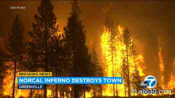 Dixie Fire: Blaze engulfs Northern California town, leveling businesses