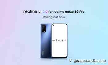 Realme Narzo 30 Pro 5G Starts Receiving Android 11-Based Realme UI 2.0 Update in India