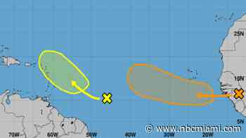 Two Potential Systems Could Form in Atlantic, Not Forecast to Impact U.S.: NHC