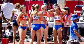 Vrouwen halen finale op de 4×100 meter, mannen uitgeschakeld in series - NRC