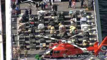 Coast Guard Offloads More Than $1.4B Worth of Narcotics at Port Everglades