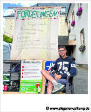 "Warum seid ihr hier?": 42 Tage Klimacamp in Siegen - Siegen - Siegener Zeitung