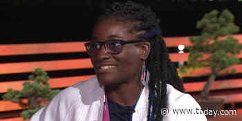 You'll fall in love with 1st US Black woman to win gold in wrestling