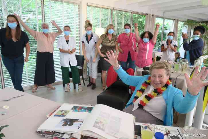 Oma Alexander Hendrickx apetrots: “Die gouden medaille toont hij me wel als we weer eens gaan lunchen”