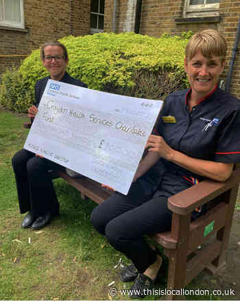 New garden for child patients at Croydon Hospital