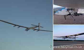US Navy is developing a pilotlesss solar-powered plane that can fly for 90 days straight