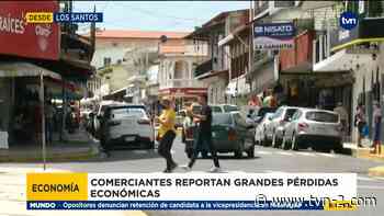 Pérdidas en pequeños comercios de Los Santos - TVN Panamá