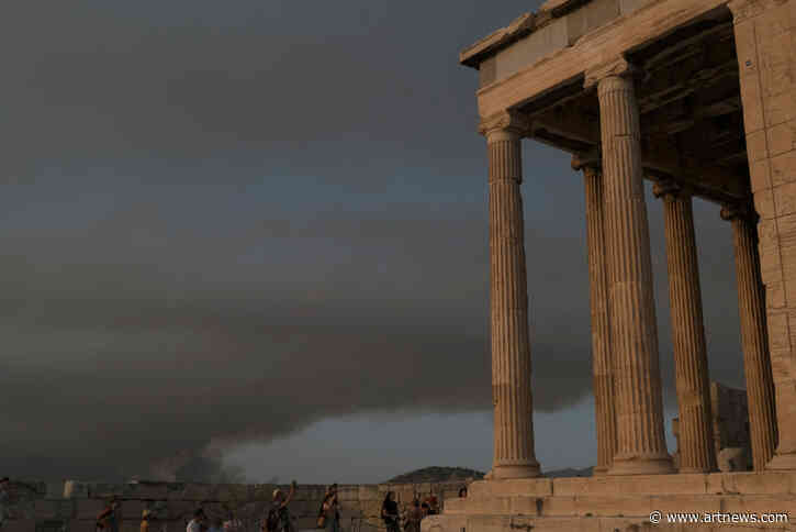 Greece’s Acropolis Closes as Wildfires Resulting from a Heat Wave Rage On
