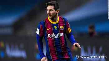 Lionel Messi is leaving FC Barcelona despite agreeing new contract, club says
