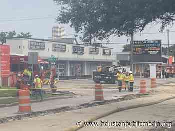 Southwest Houston Gas Leak Cleared, HFD Says - Houston Public Media