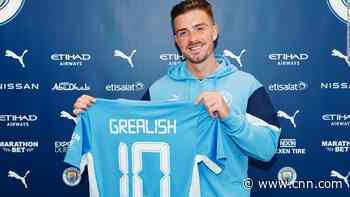 Jack Grealish signs record deal with Manchester City