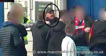 Police want to speak with this man after trouble at Bolton Wanderers promotion match - Manchester Evening News
