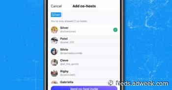 Twitter Spaces Adds Co-Hosts to the Mix