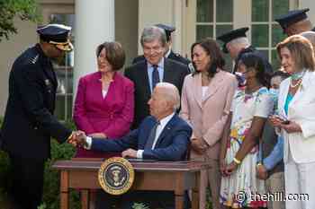 Biden signs bill awarding Congressional Gold Medal to Jan. 6 officers