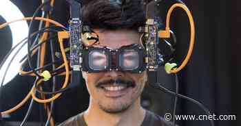 Why would you ever want to project your eyes on your VR headset?     - CNET