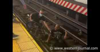 Video: Group of Concerned Citizens Bands Together to Rescue Man in Wheelchair Who Fell Directly Onto Train Tracks