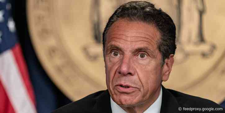 A Democratic fundraising site shut out Andrew Cuomo as the New York governor is embroiled in a sexual harassment scandal
