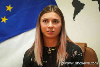 Sprinter says grandmother warned it was not safe to return to Belarus on way to airport