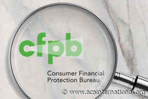 CFPB Consumer Advisory Board to Discuss Student Lending and Regulatory Agenda - ACA International