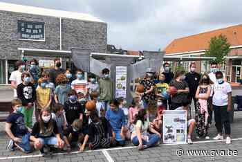 Leerlingen GTID maken ballenvanger (Duffel) - Gazet van Antwerpen