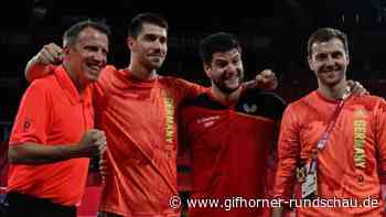 Tischtennis-Stars Boll und Ovtcharov greifen nach Team-Medaille - Gifhorner Rundschau