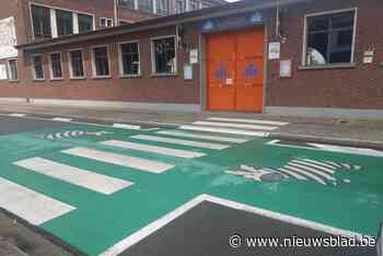 Gemeente plaatst opvallende zebrapaden in schoolomgevingen
