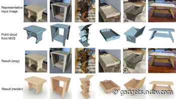 Reverse Engineering Program That Makes Customisable CAD Models of Furniture With Just Its Images